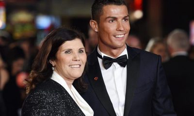 Cristiano Ronaldo com a mãe Dolores Aveiro