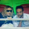 Madonna assiste ao jogo Portugal vs Suíça com um homem mistério