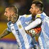 Lionel Messi leva Argentina ao Mundial