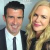 Luís Figo conheceu Nicole Kidman num evento na China