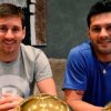 Lionel Messi e Matías Messi