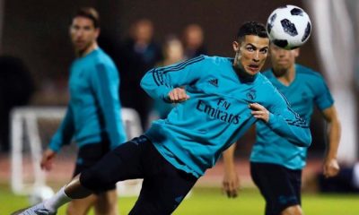 Cristiano Ronaldo em ação no Real Madrid