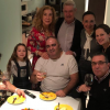 Dolores Aveiro jantou com vários amigos