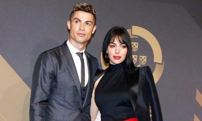 Cristiano Ronaldo com a namorada Georgina Rodríguez