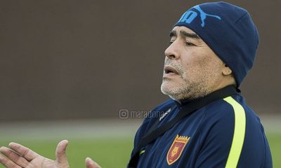 Maradona está a treinar uma equipa nos Emirados Árabes Unidos