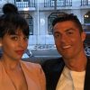 Cristiano Ronaldo está em Lisboa com a namorada