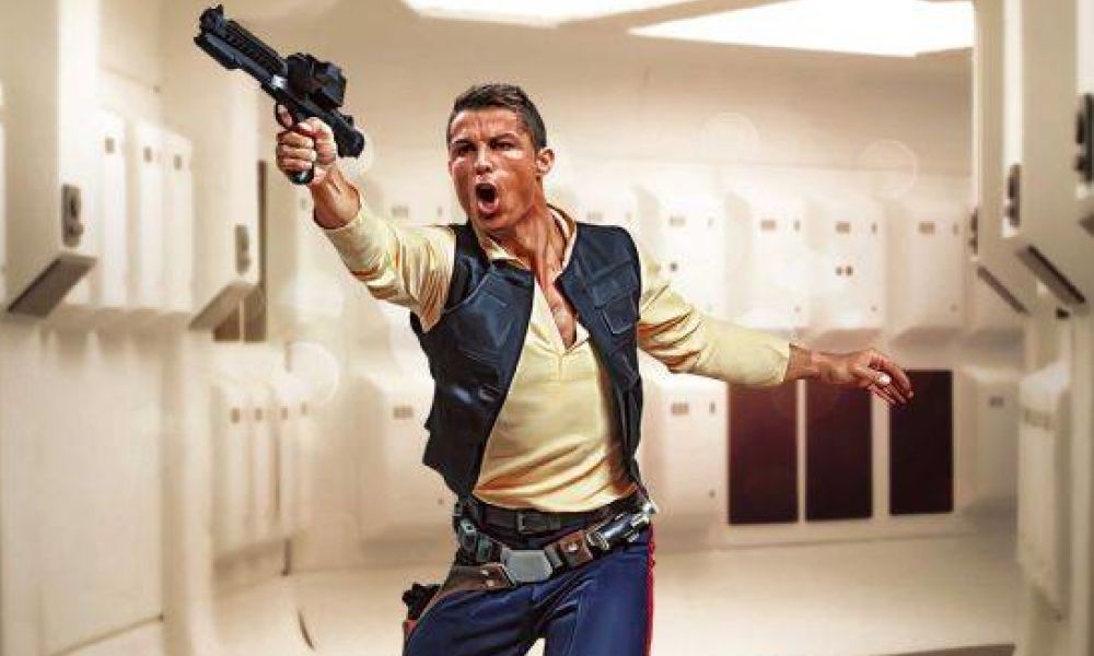 Cristiano Ronaldo fez parte de 'Star Wars' por um dia