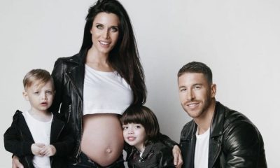 Sergio Ramos com a família