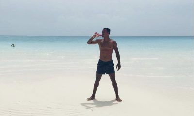 Nani está de férias nas Bahamas