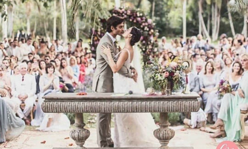 Casamento da atriz brasileira Isis Valverde com o empresário André Resende