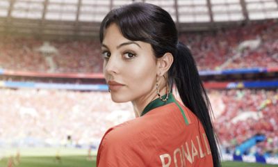 Georgina Rodríguez esteve no Mundial da Rússia