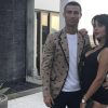 Cristiano Ronaldo com a namorada Gio