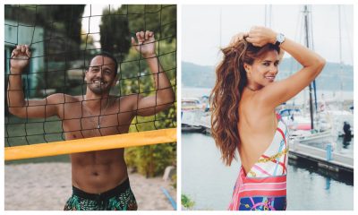 Pedro Teixeira e Cláudia Vieira competem nas redes sociais